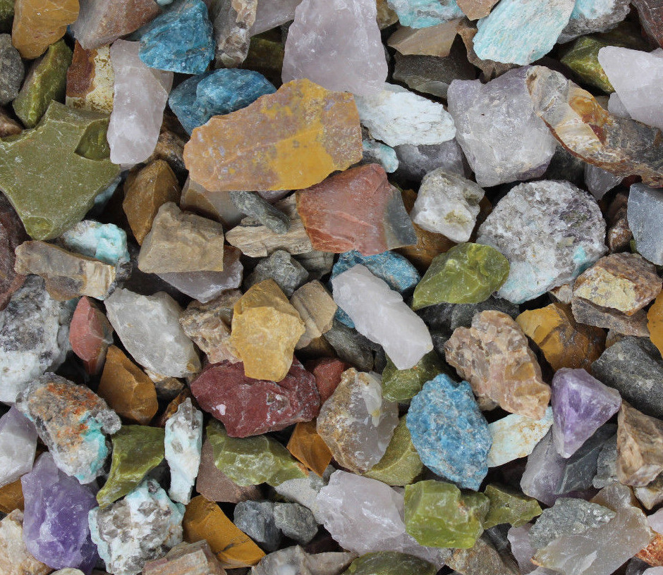 1000 Carat Bulk Lot Africa Mix Natural Rough Raw Rocks 200 Grams Madagascar