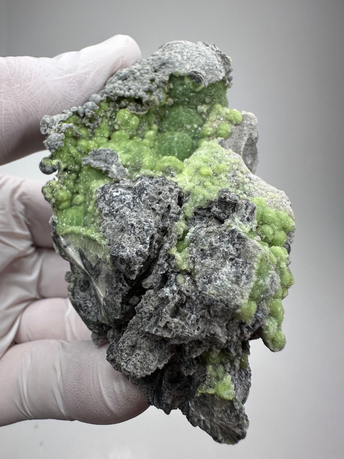 Beautiful Large RARE GREEN Wavellite Specimen from Arkansas