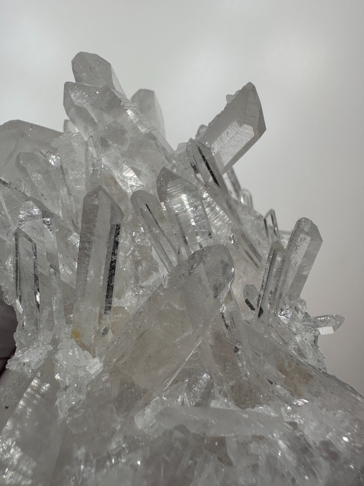 Top Quality Large Optical Clear Arkansas Quartz Crystal Cluster
