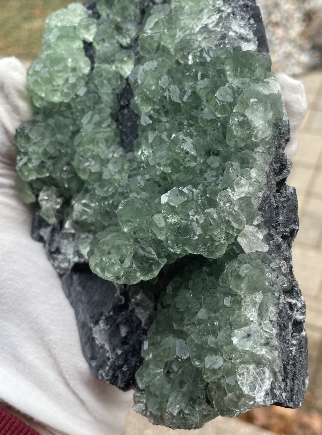 1152g, Transparent Green, Fluorite, Yiwu Co., Zhejiang Province, China