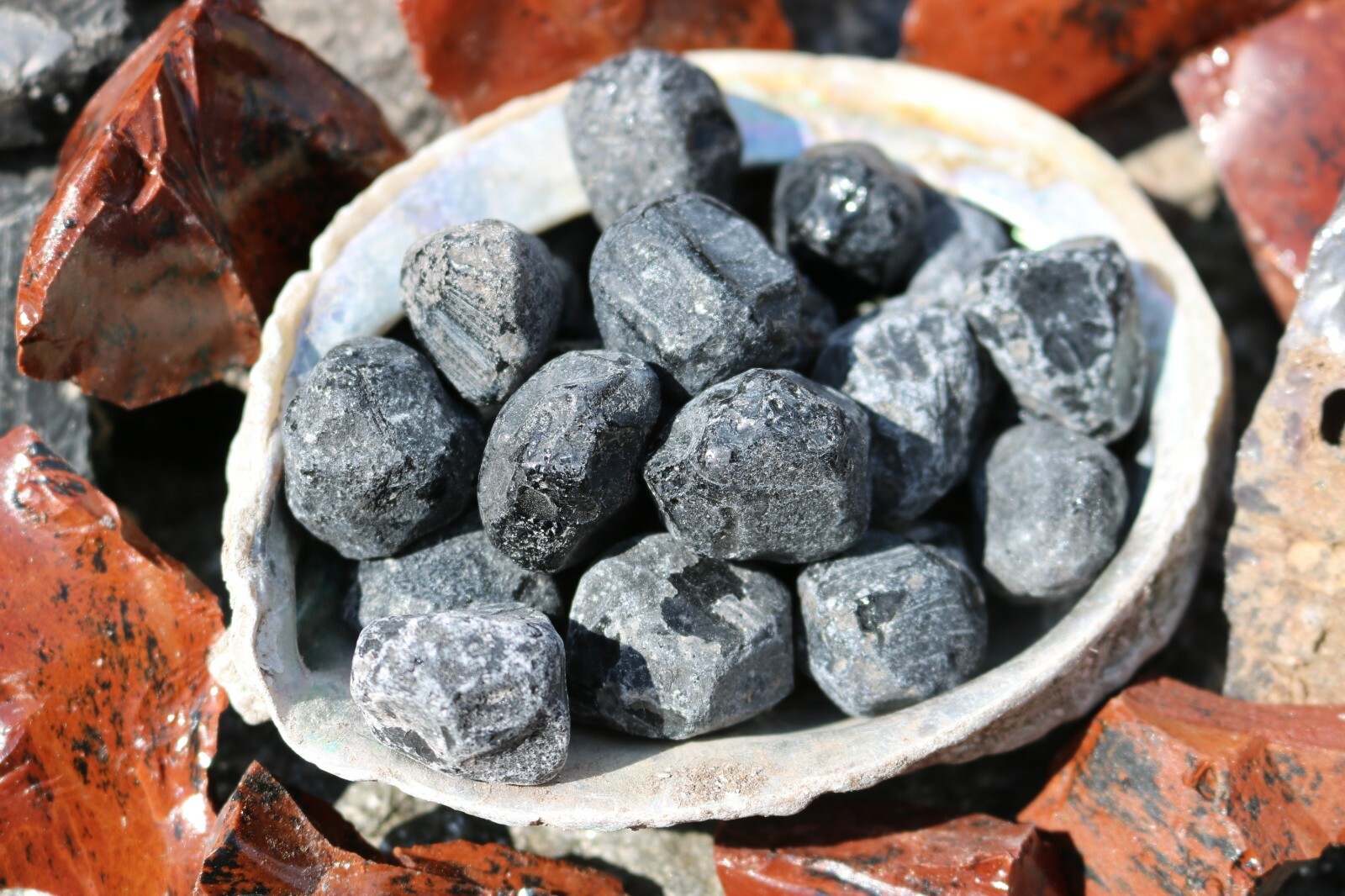 1 Lb Large Apache Tears Natural Obsidian Healing Stone US Seller FREE Ship!