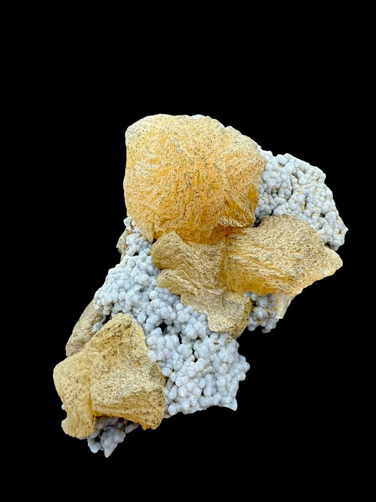 Calcite & Chalcopyrite & Chalcedony : Forchenstein . Burgenland , Austria 🇦🇹
