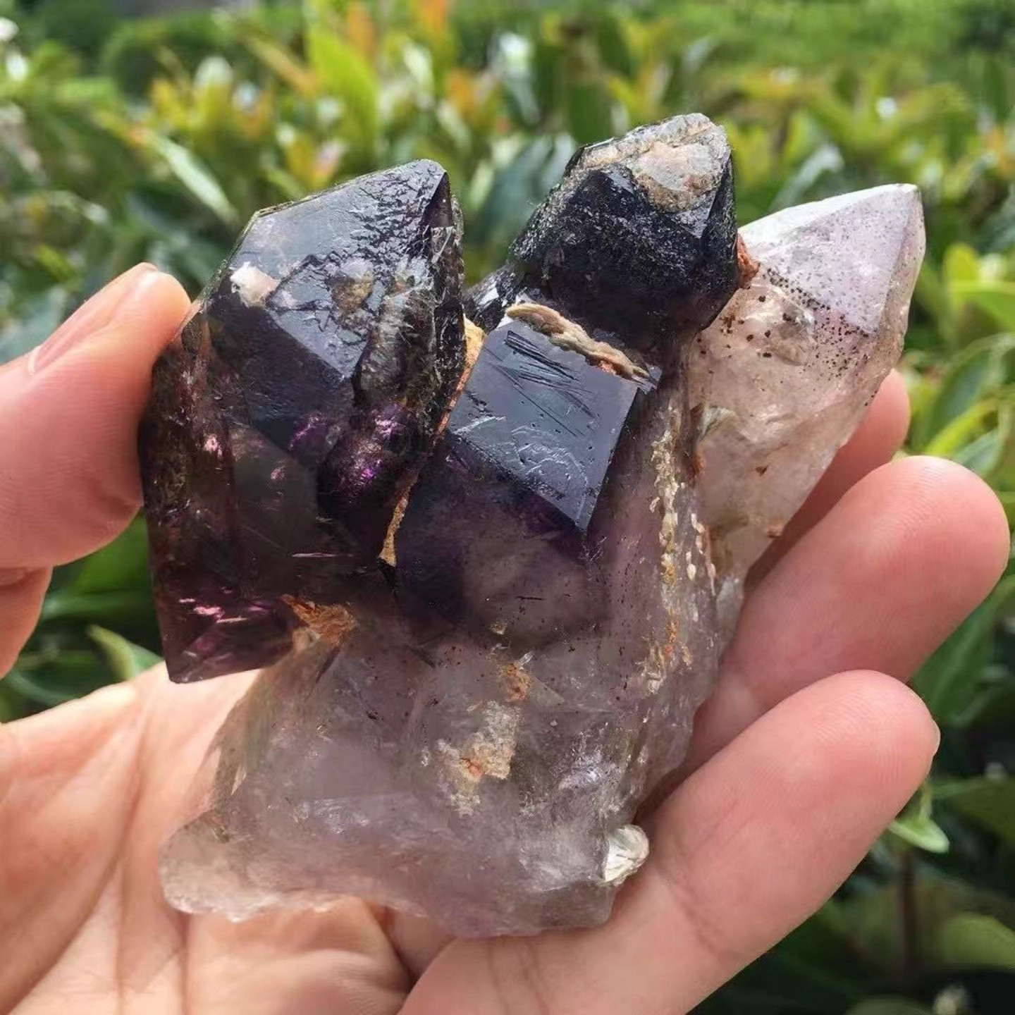 237g natural amethyst Melody stone *7*psychic abilities spiritual elevation