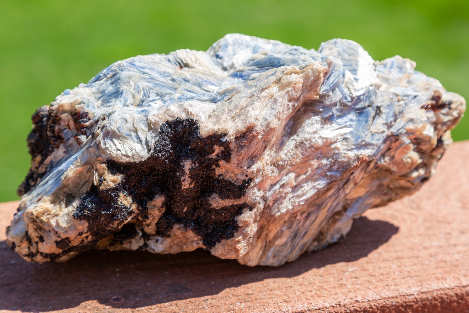 Kyanite with Quartz – 5lb 6.4oz (2449g) – Rough Specimen Crystal w/ Inclusion