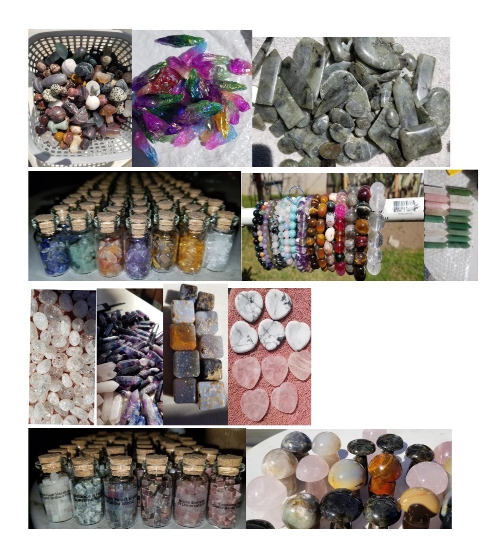 Crystal Mystery Box – 6 Surprise Treasures! Avg. 3.1 lbs