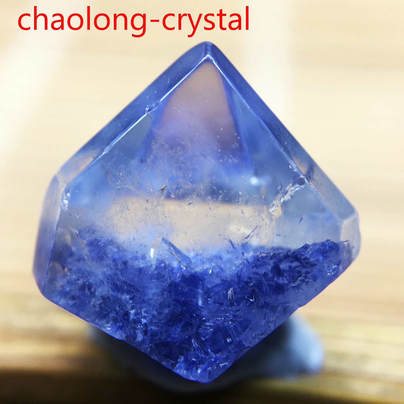 3.3Ct Very Rare NATURAL Beautiful Blue Dumortierite Quartz Crystal Specimen