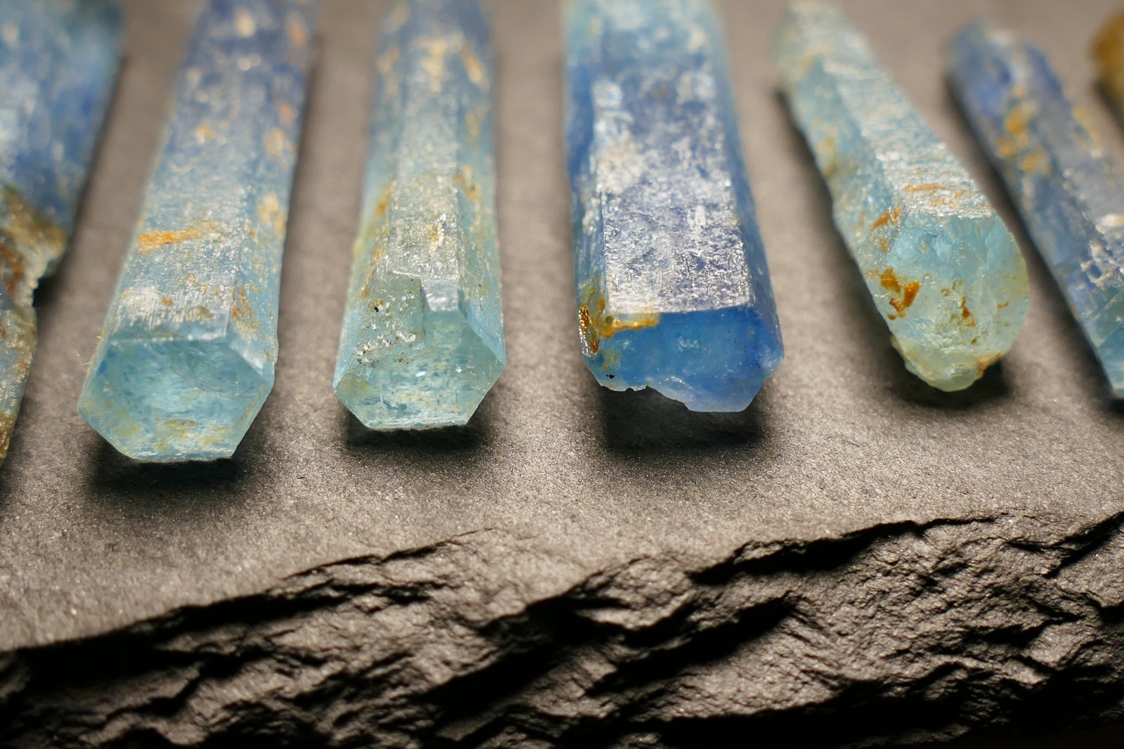 Well formed Natural Aquamarine Crystals 2.02