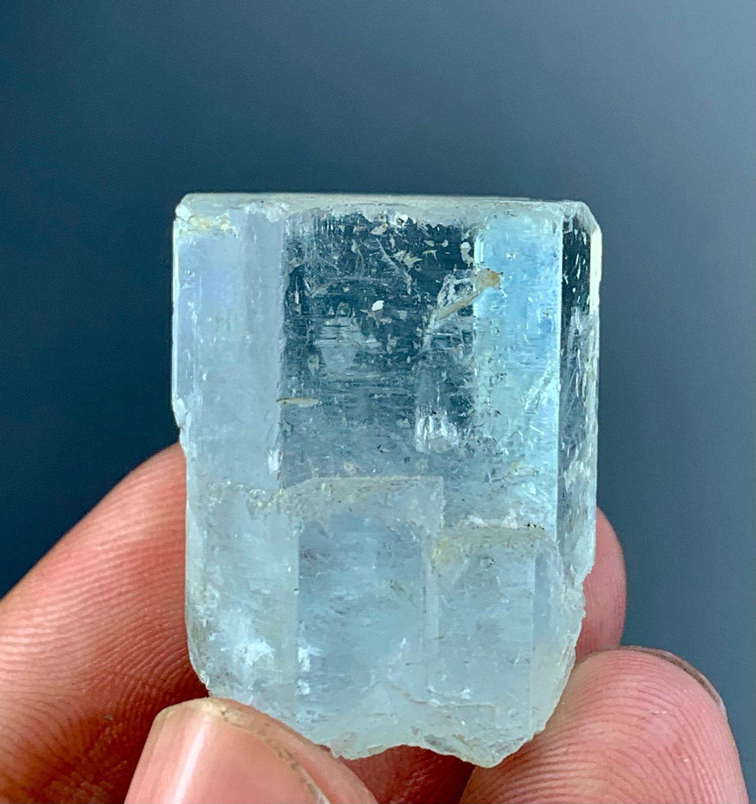 85 Carat Top Quality Aquamarine Crystal From Skardu Pakistan
