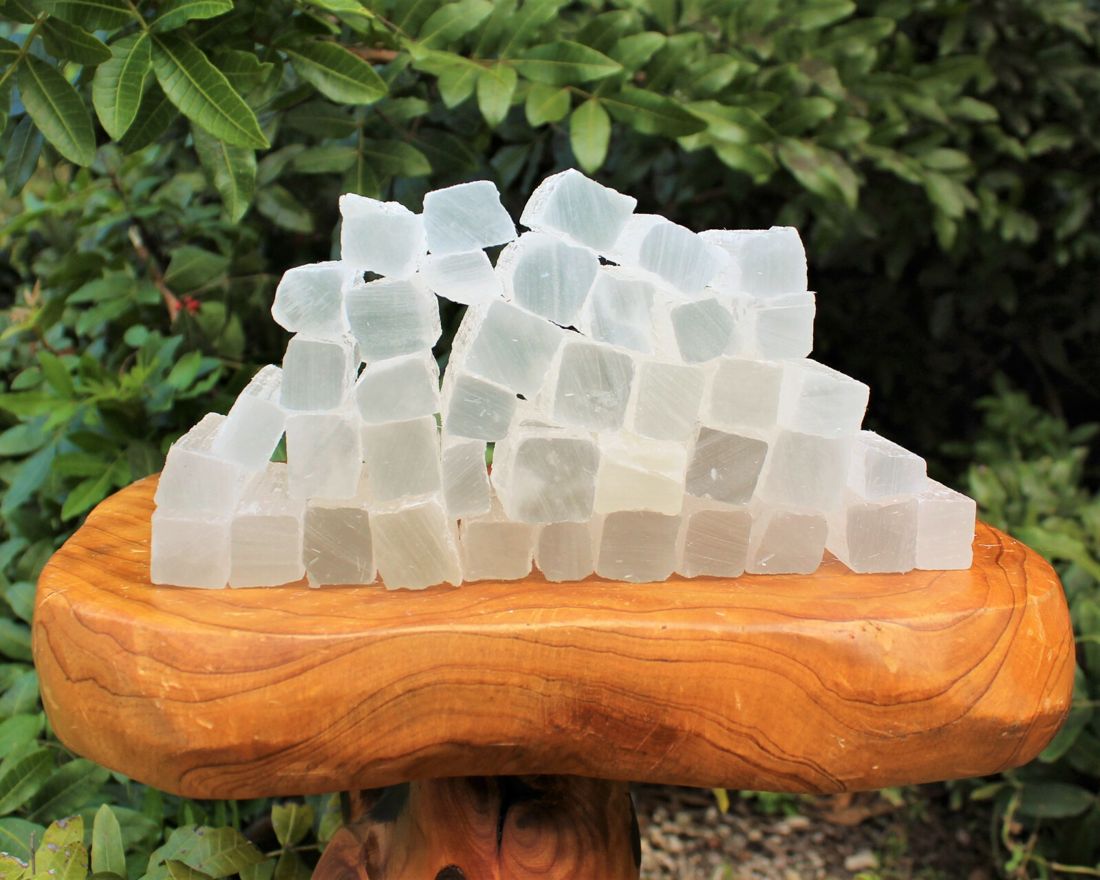 15 lb Bulk Wholesale Lot 2.5″ – 3″ Selenite Logs Crystal Sticks Wand Blade