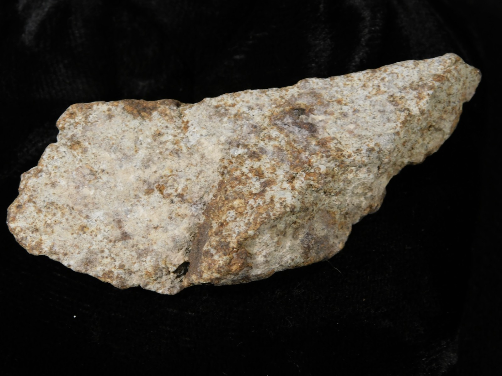 Classified NWA 8245 METEORITE Spots of Dark Fusion Crust! Erfoud, Morocco 68.7gr
