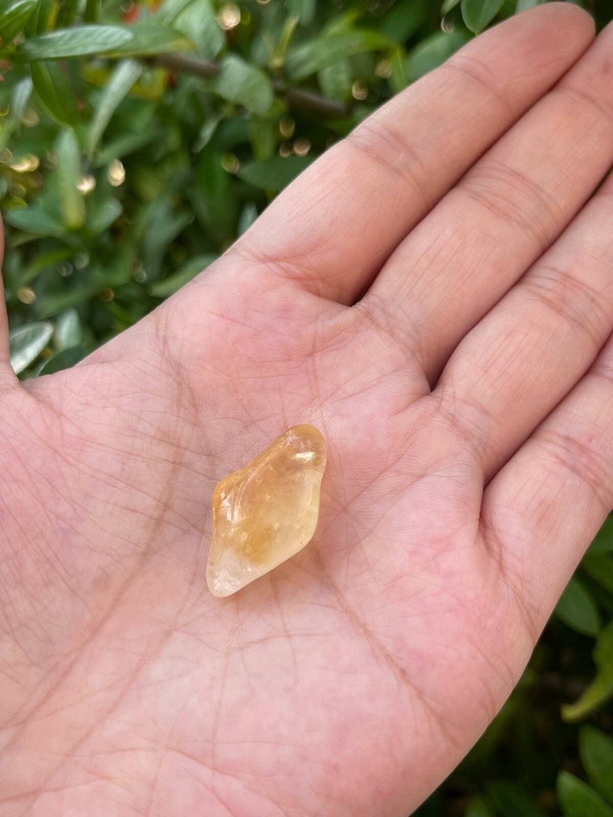 Grade A++ Citrine Tumbled Stone, 0.7″-0.85″ Tumbled Heated Citrine,Pick How Many