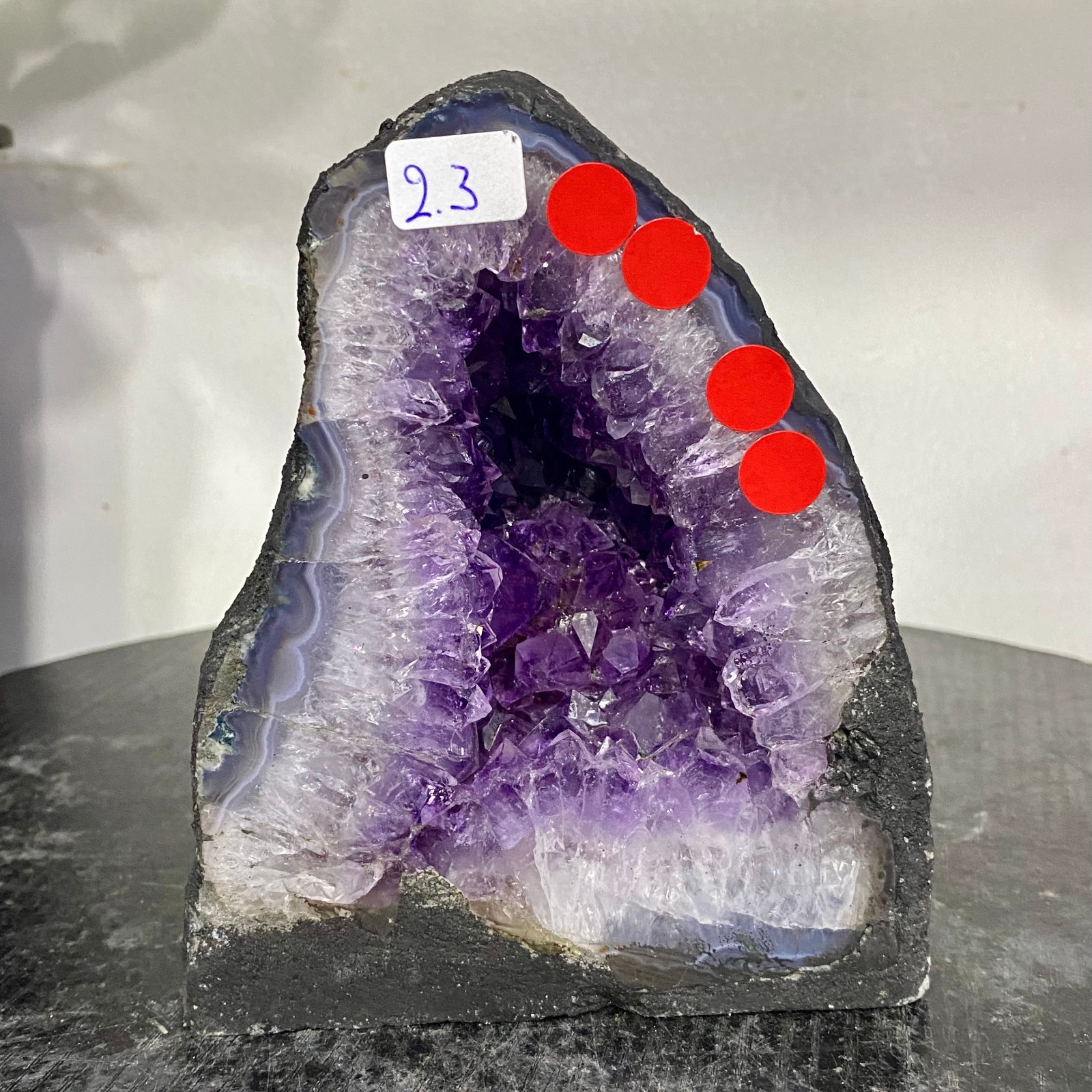 5LB Natural Amethyst Cathedral English Cluster Crystal Specimen Healing