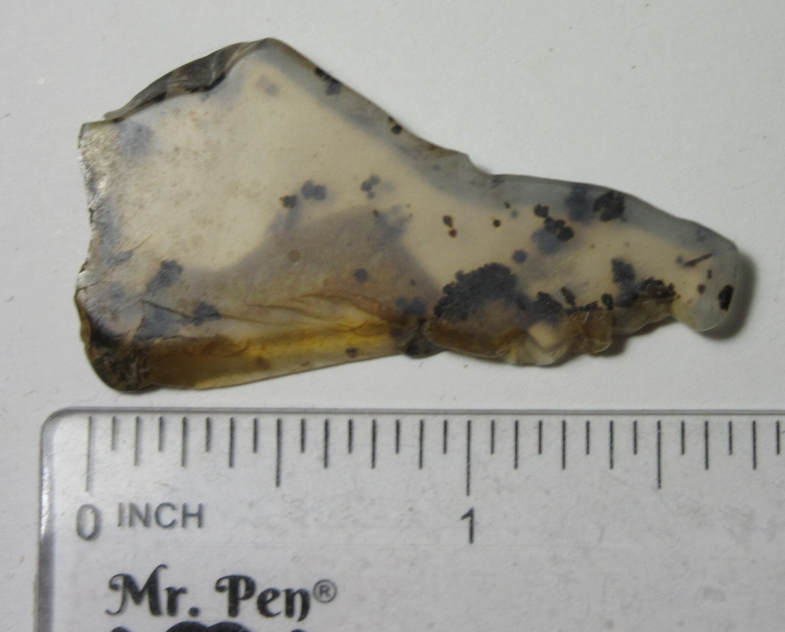 Montana Quartz Opaque Tumbled Agate Slice Collectible MQOAT-1.75