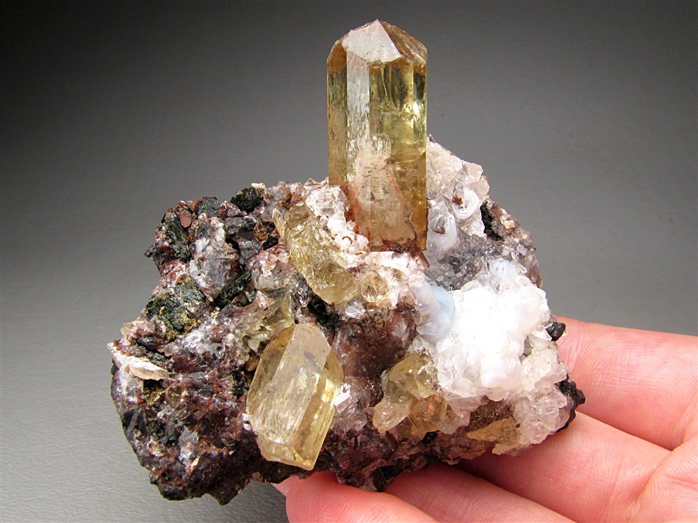Apatite Crystal Cerro de Mercado Durango Mexico