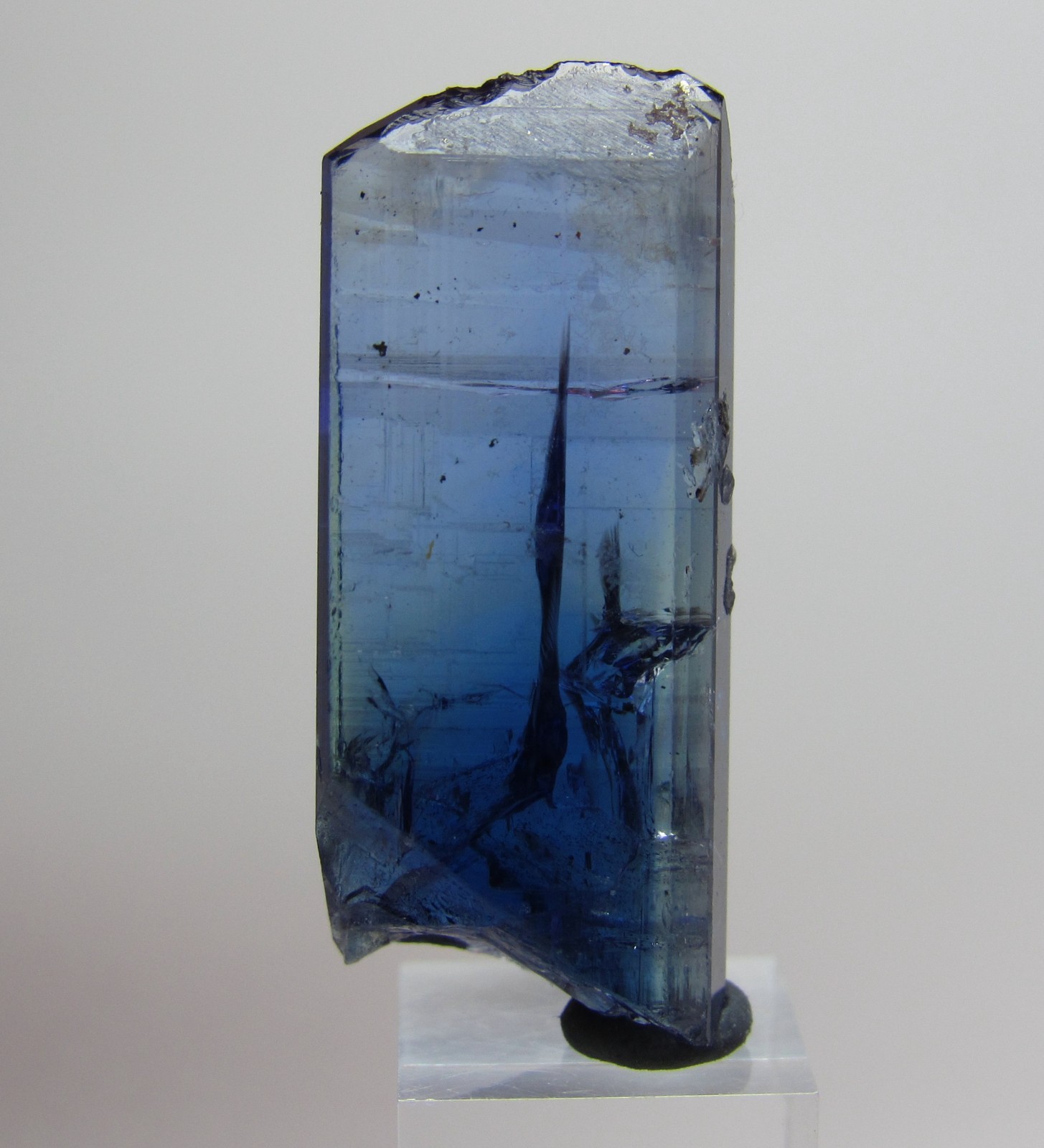 REMARKABLE CLARITY UNHEATED GEM TANZANITE CRYSTAL!!! TANZANIA