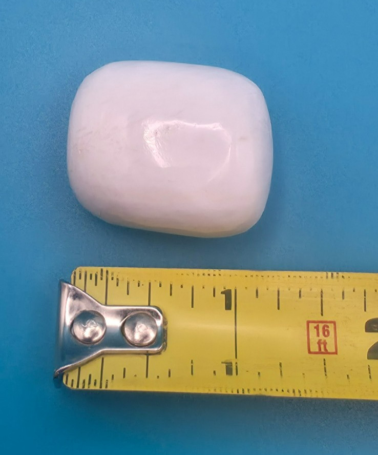 Natural Milky Quartz Tumbled Stone