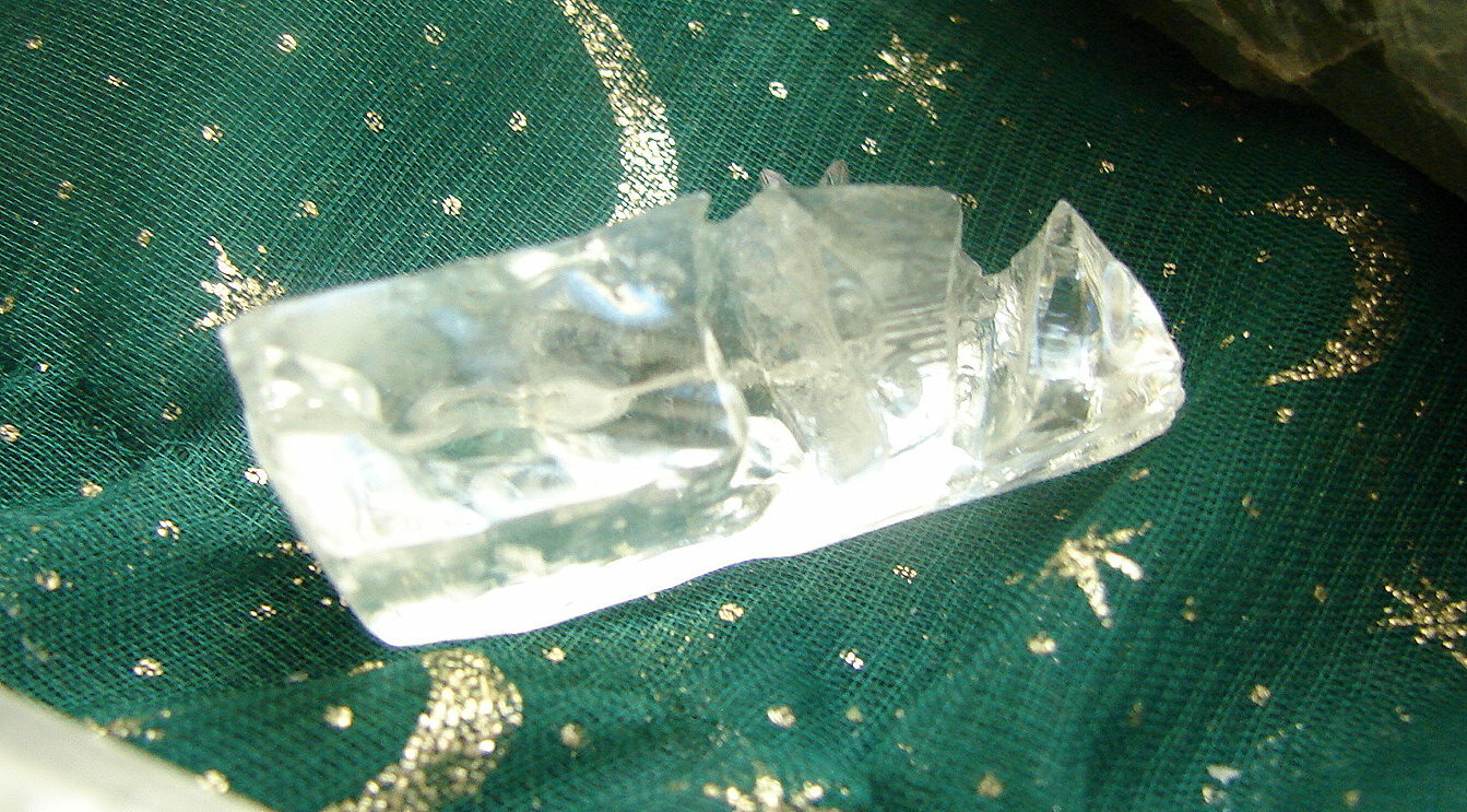 WHITE ICE ELESTIAL MOLDAVITE CALCITE CRYSTAL RECORDS!…RARE