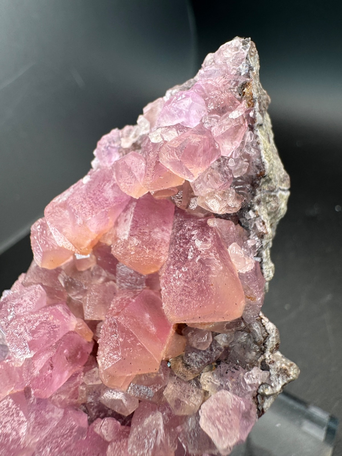 6869 HIGH QUALITY, Huge, Gemmy Cobaltoan Calcite Crystals Morocco 195g