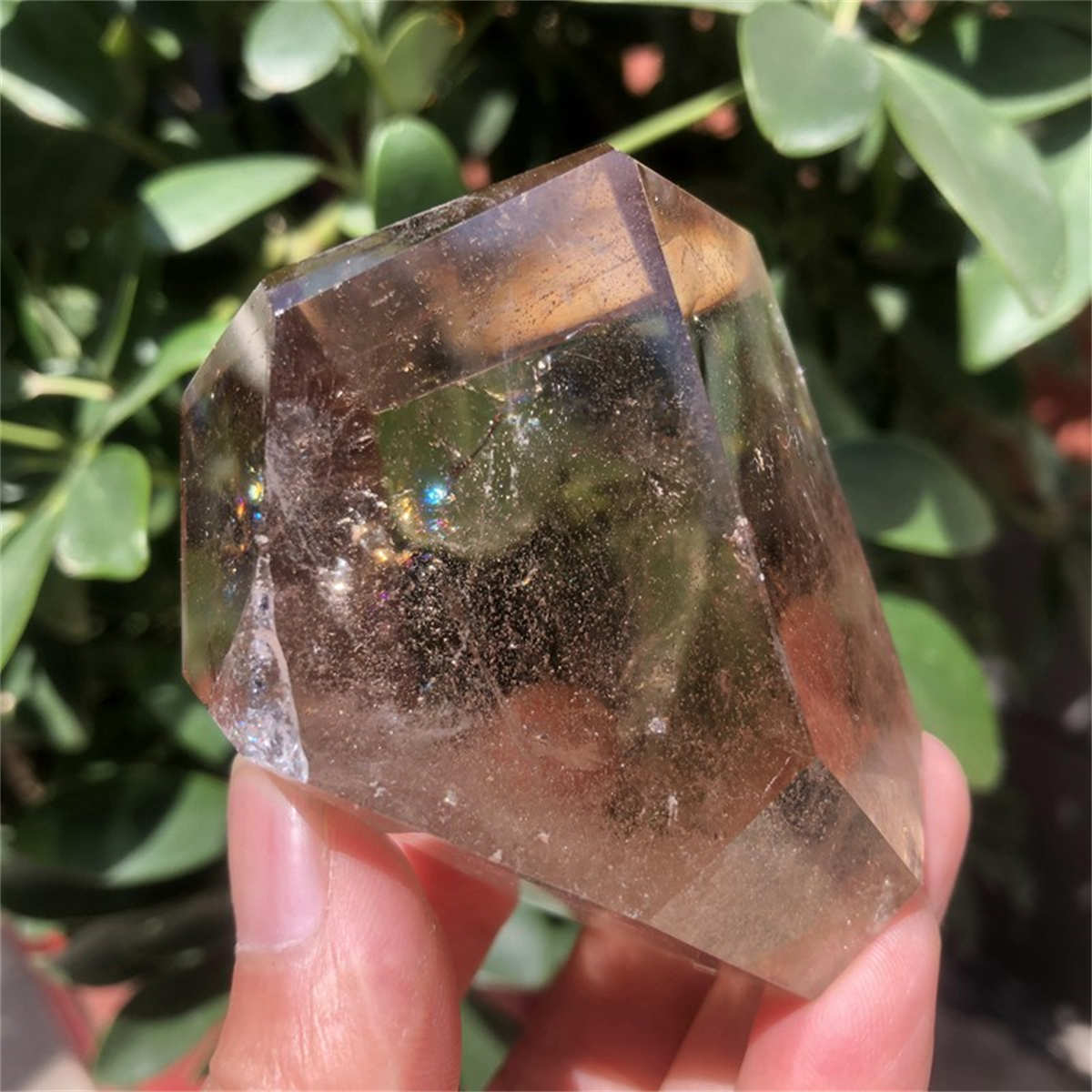 280g Natural Smoky Citrine Mineral Quartz Crystal Mineral Reiki healing