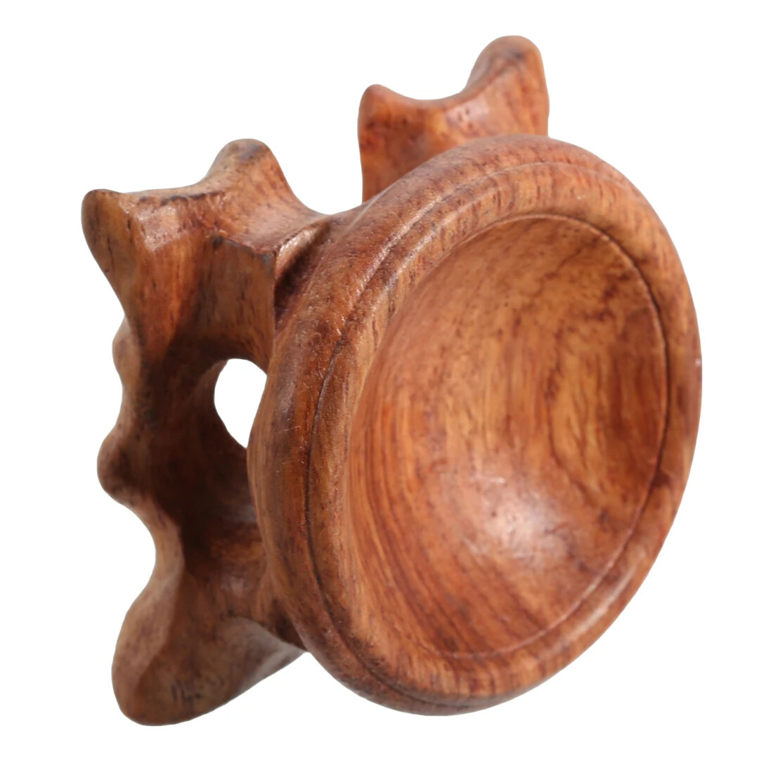 3cm Wood Display Stand Base Rosewood Display Stand Base for Crystal Ball Sphere