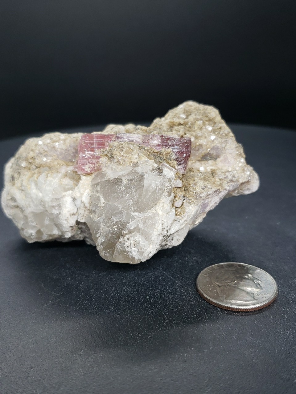 Pink Tourmaline Specimen Afghanistan