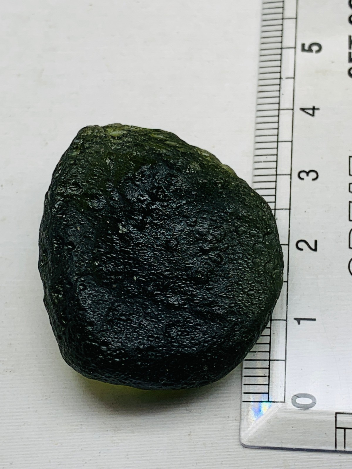TOP Moldavite Raw Moldavite Crystal from Czech Republic PICcertificate 69CT