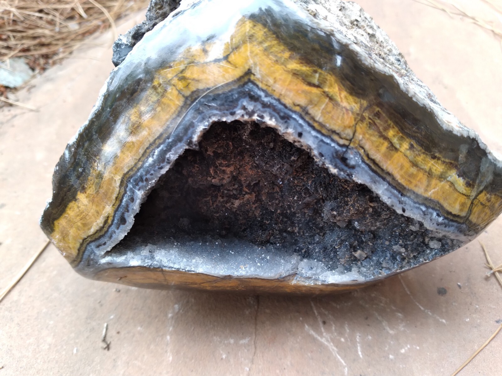 Black And Gold Specimen (New Mexico), 3 lbs & 8 ounces
