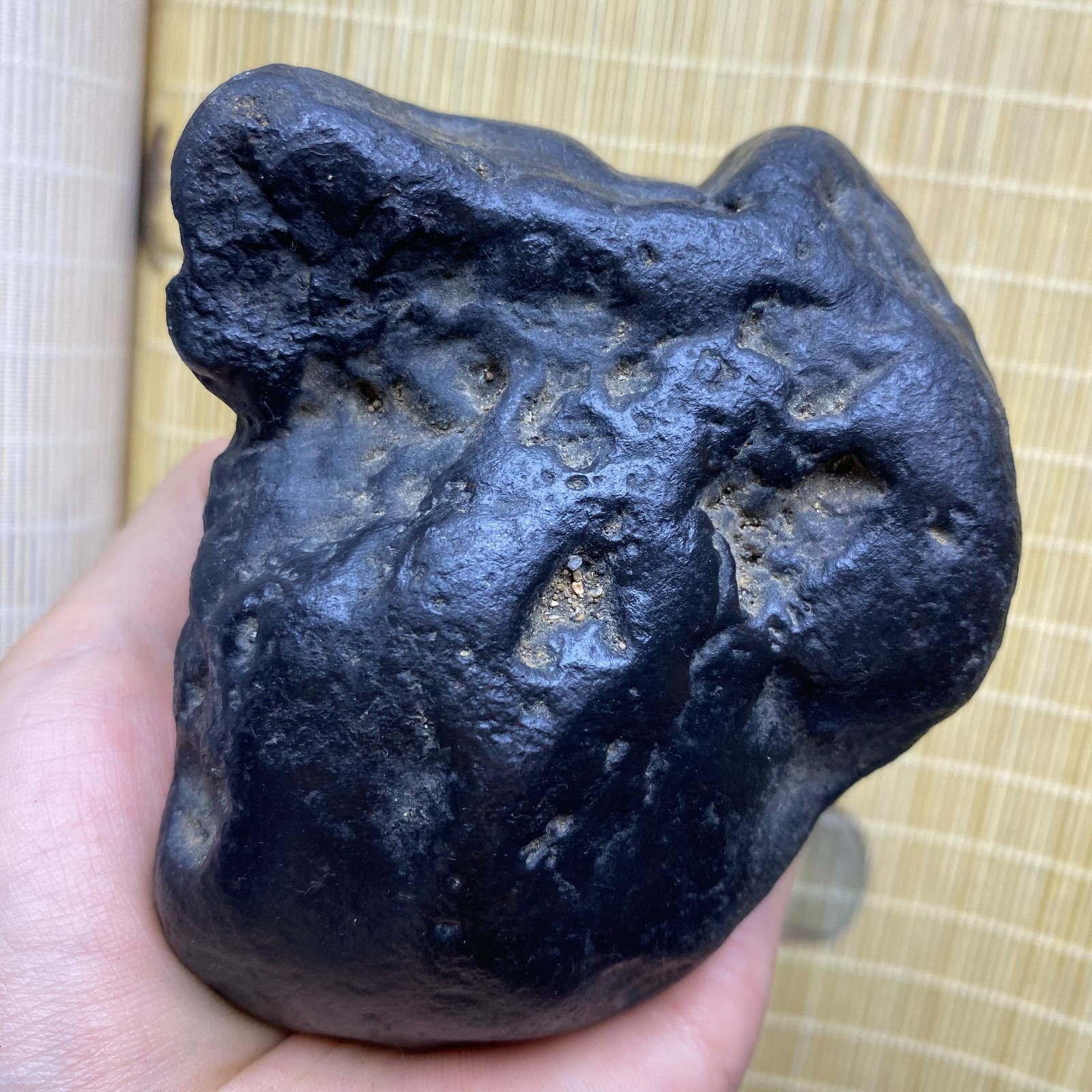 841g Natural Iron Meteorite Specimen from China H25