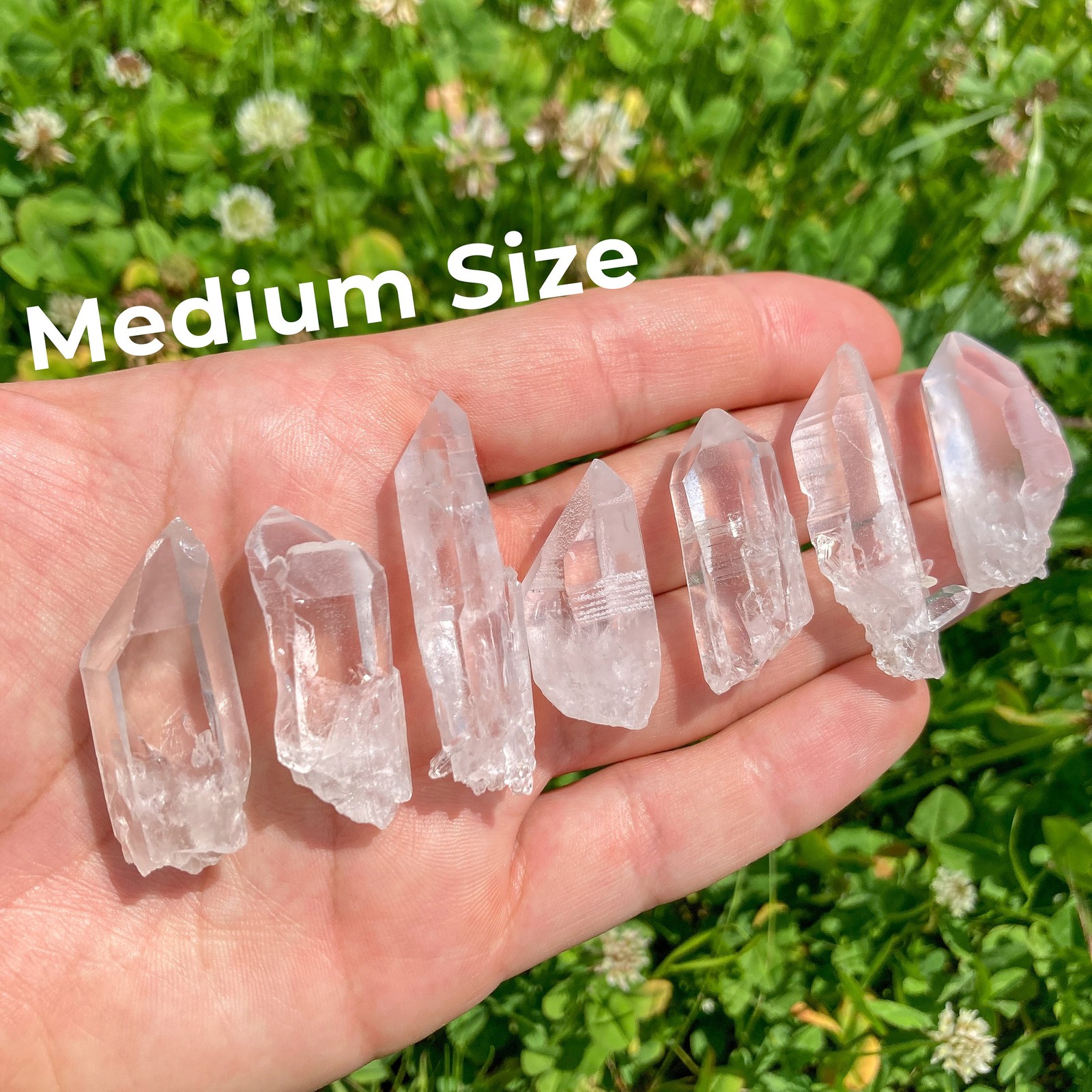 Raw Lemurian Quartz Crystal Point / Protection / Cleansing / Chakra Balance