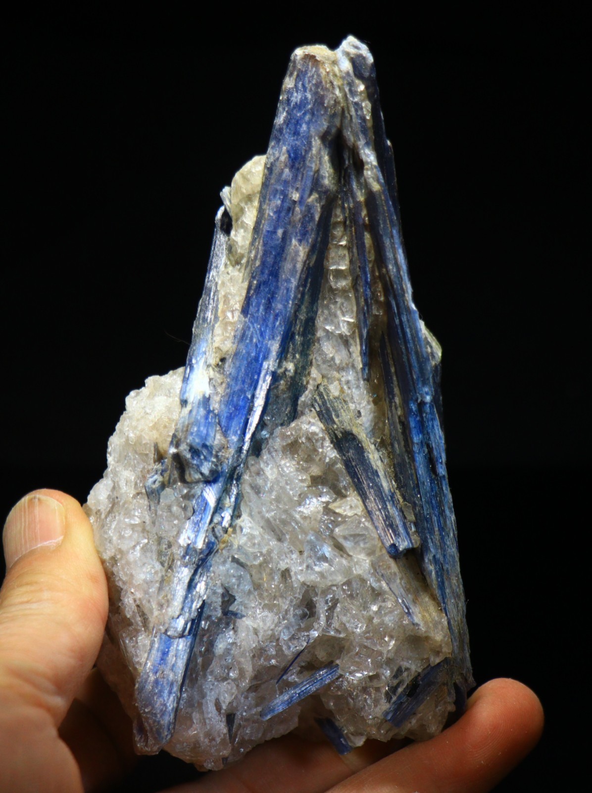 5.25″ 1 lb Deep Blue KYANITE Crystal Blade, Brazil! KY104