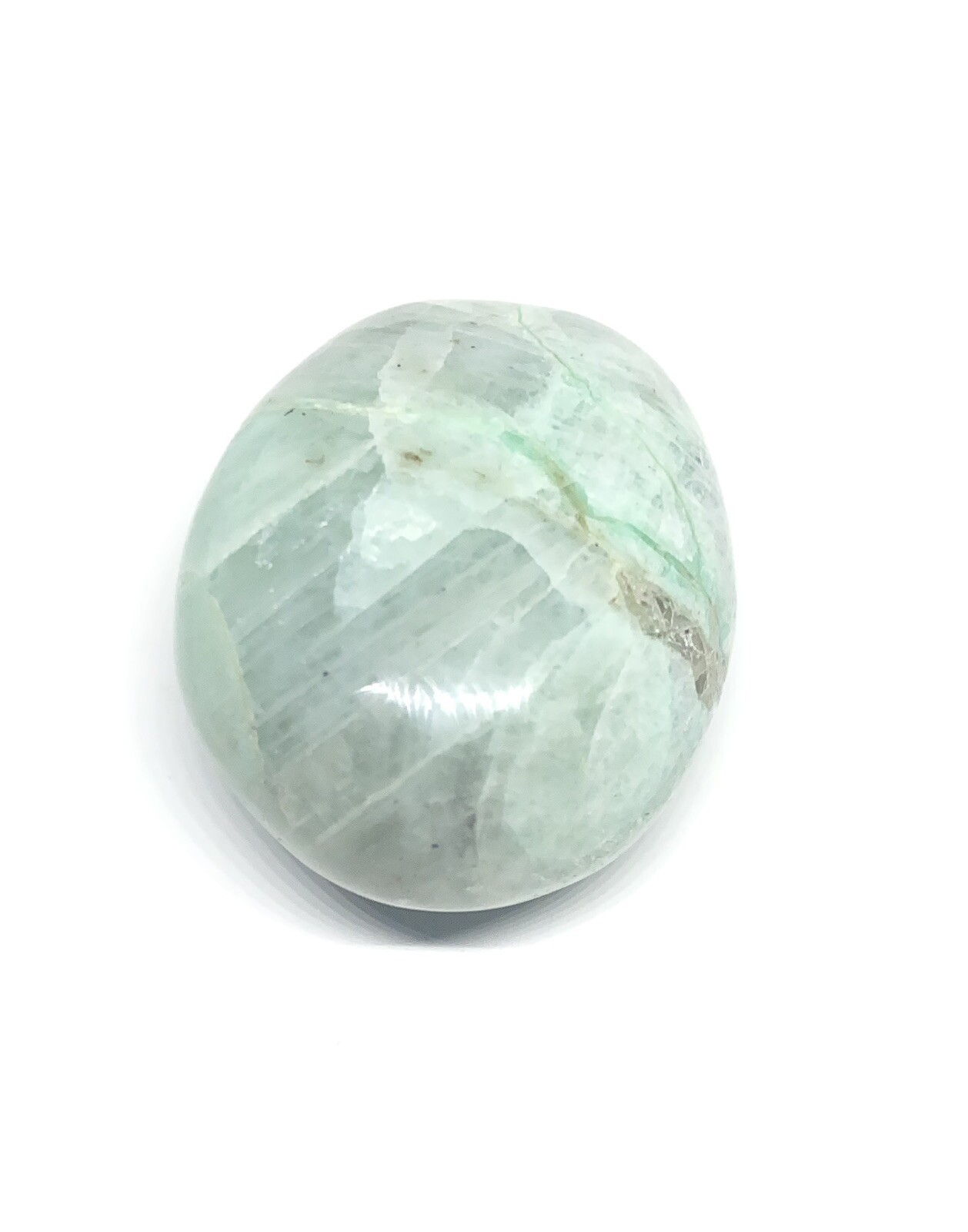Garnierite Palm Stone Madagascar 51g Over 1 1/2in