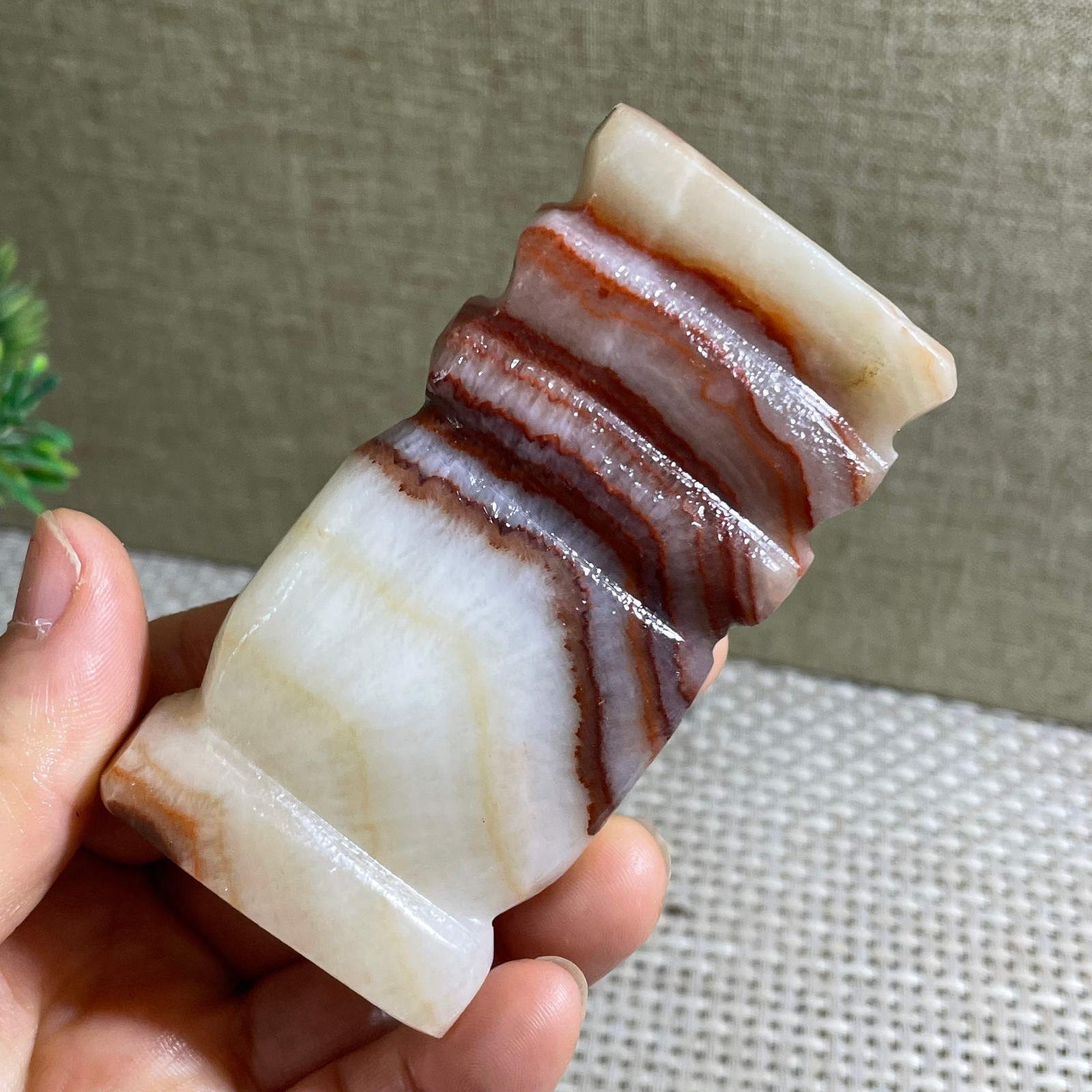 124g Pork Stone Ore Stones Crystal Specimens Healing Home Decoration