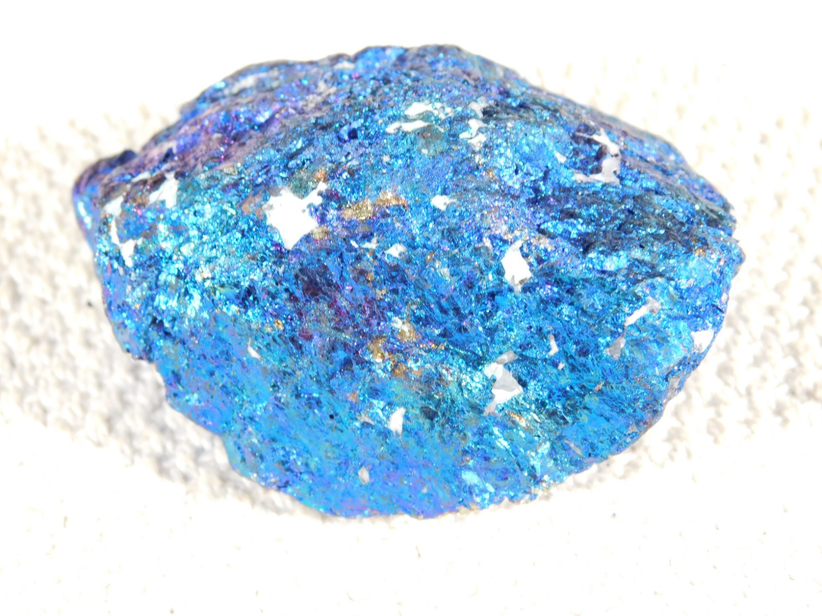 Bright IRIDESCENT Peacock Copper Chalcopyrite or Peacock Ore Mexico 173gr
