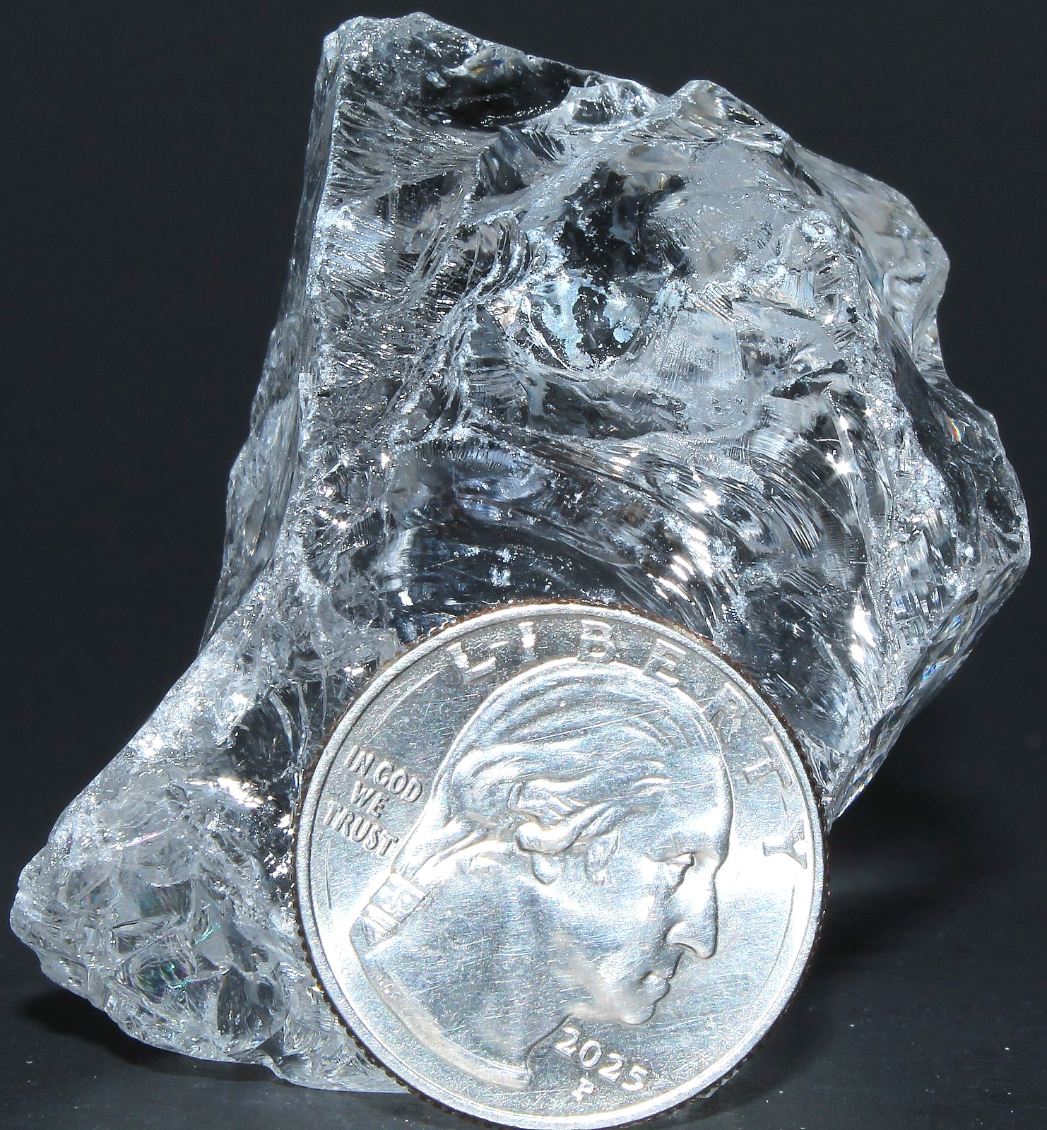 5 Pieces of XL Rough Brazilian Quartz / 20.30 oz (575.49gr) / 3826