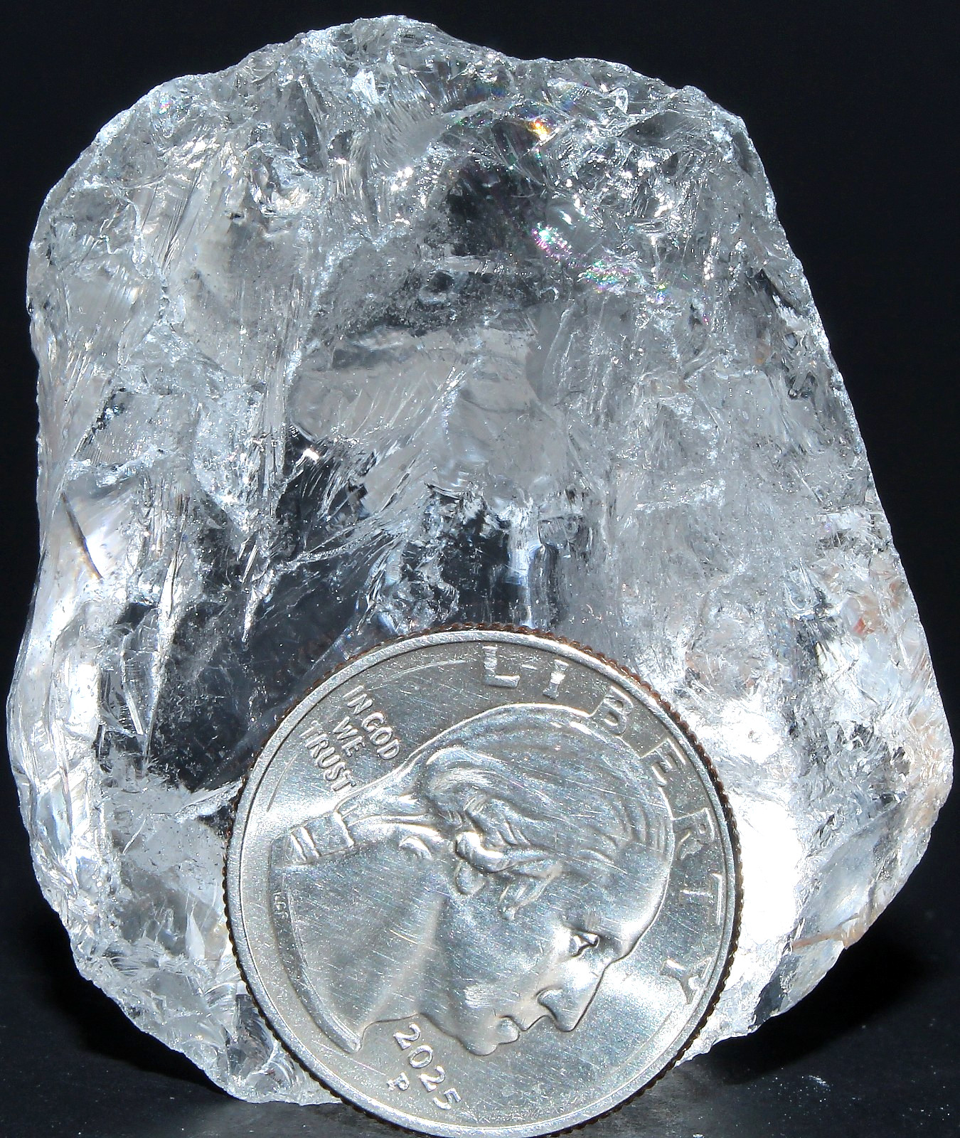 5 Pieces of XL Rough Brazilian Quartz / 20.30 oz (575.49gr) / 3826
