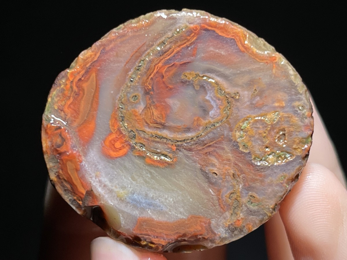Rough Agate Nodule 15 Half Chinese Fighting Blood Agate Xuanhua 522g AA3