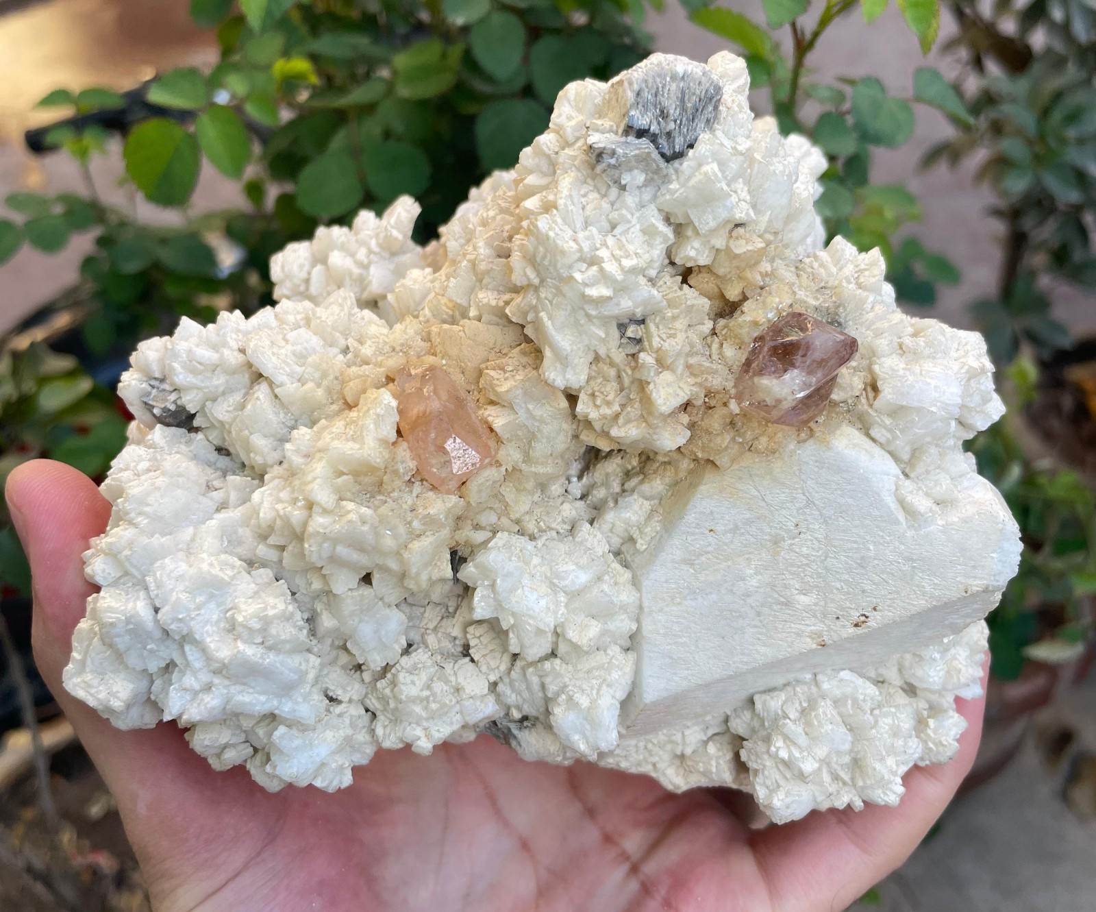 2.10 Kg Awesome Topaz Crystals Specimen With Quartz From Pakistan Mines