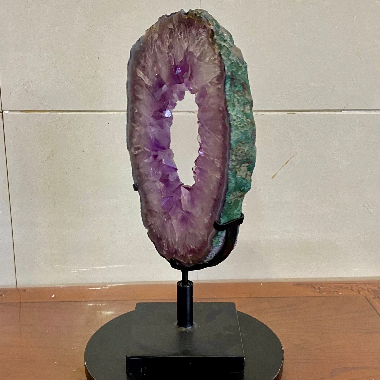 9.36LB Natural amethyst cave flake quartz crystal mineral specimen