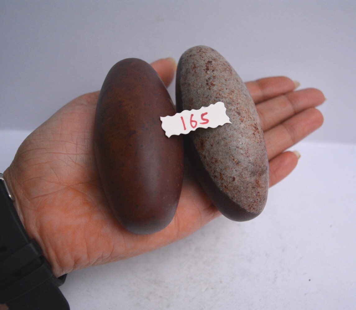Shiva Lingam Narmada River India Lingam Crystal Stone & Home Decor Gift~165