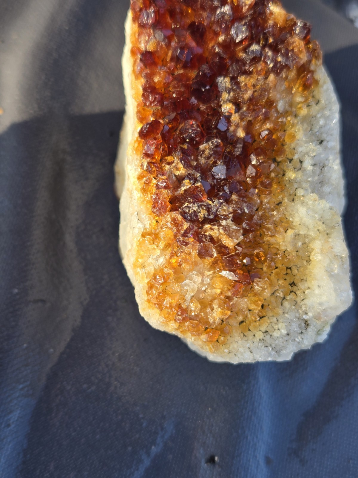 Citrine Crystal Cluster, 3″ – 4.5″ x 2″ – 3.75″, 9 – 15 oz., Bulk Discount