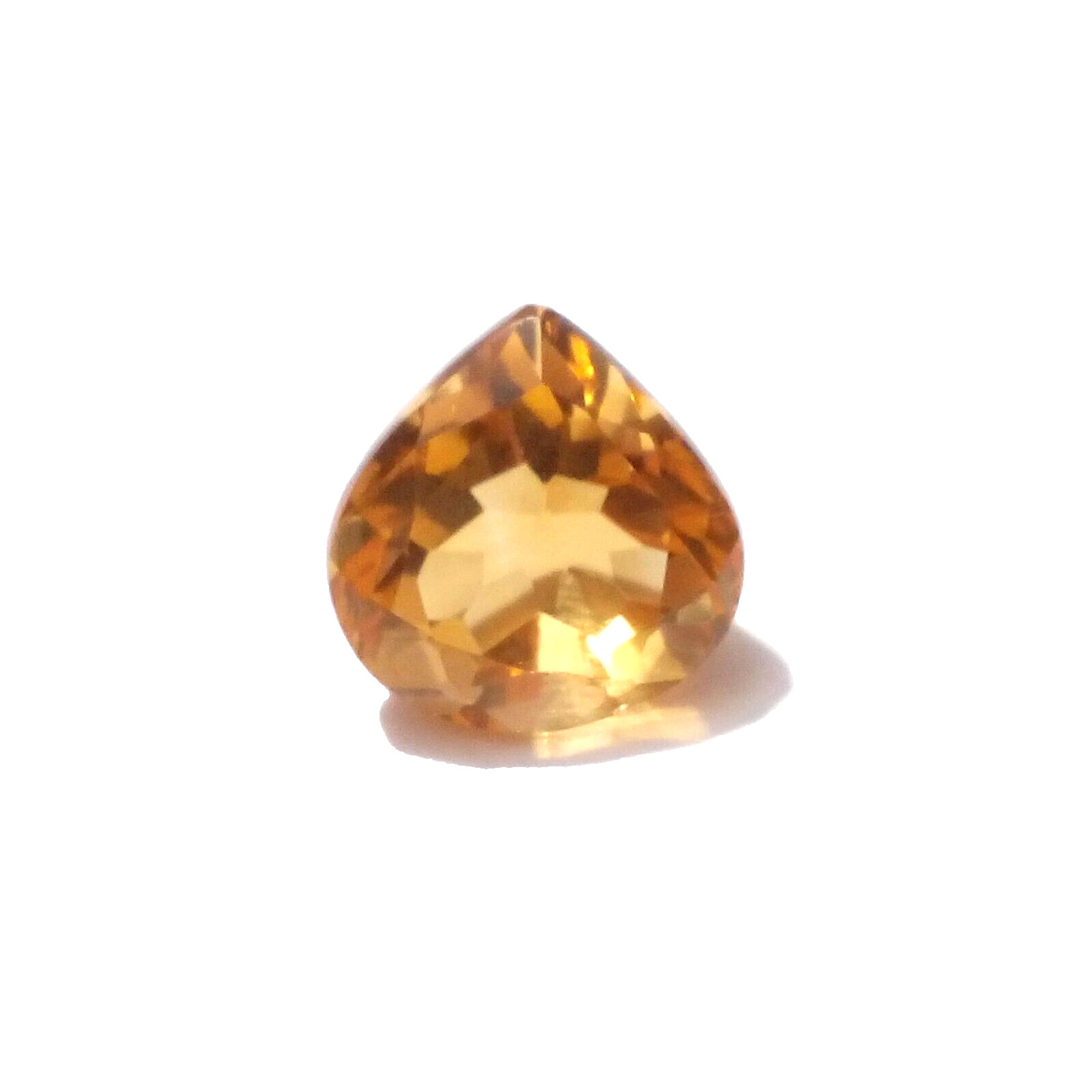 Attractive Rare Golden Citrine Topaz Pear Shape 2.60 Crt Faceted Loose Gemstone