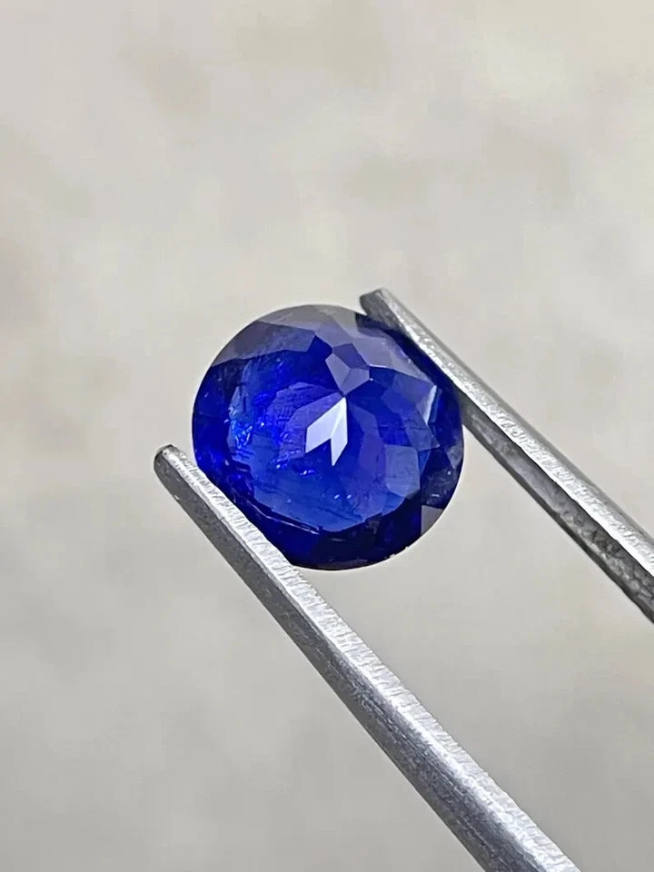10 Ct+ Extremely Rare Natural Blue Tanzanite Round Certified Loose Gemstone