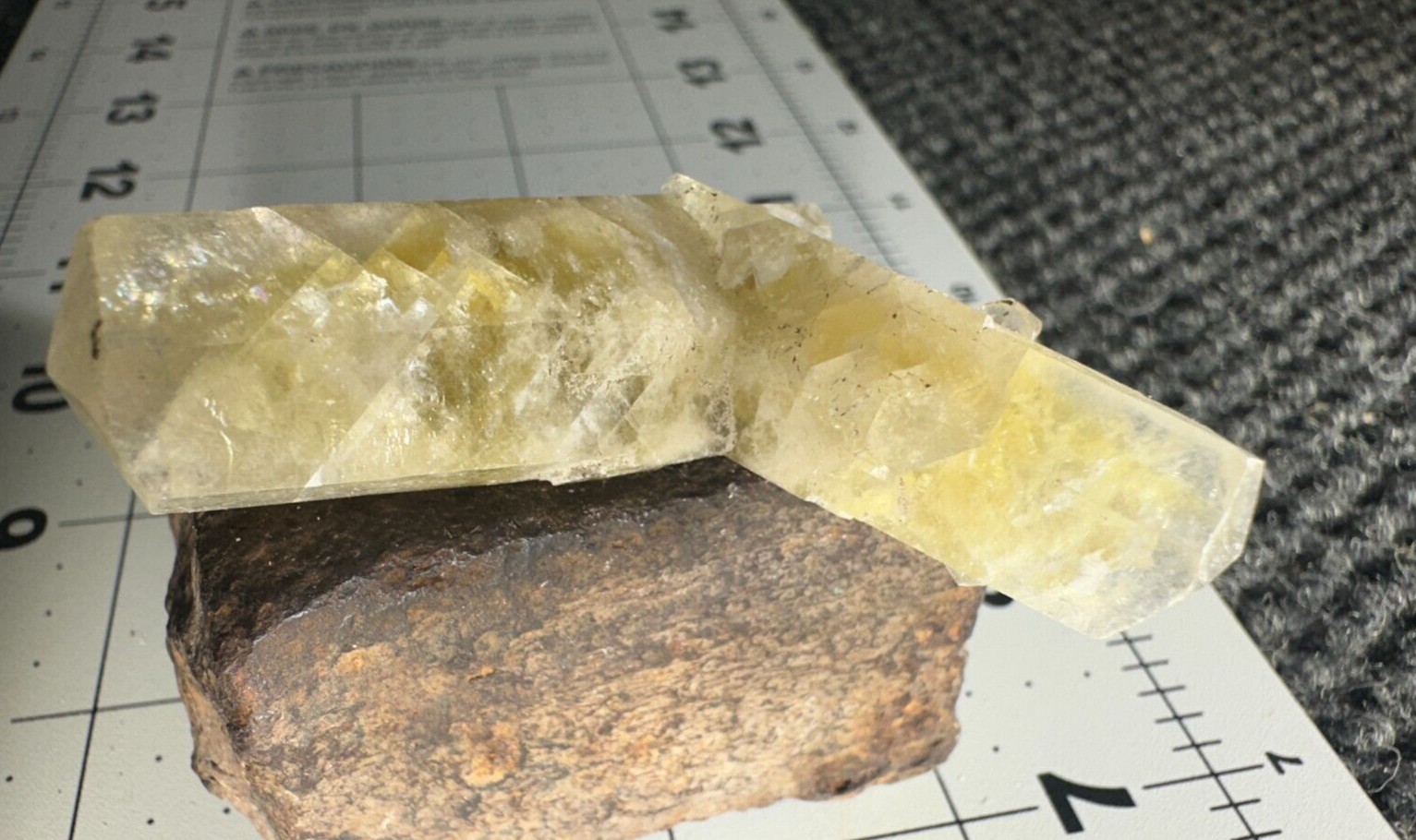 ➤ 2-1/2 Inch CALCITE CRYSTAL TWIN – Pea Ridge Missouri VIDEO➤571