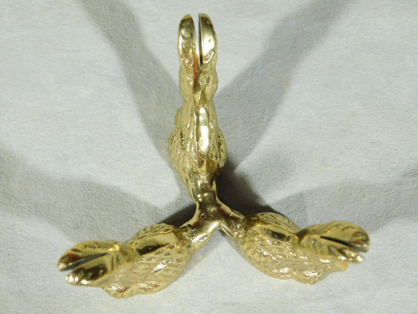 Sphere Display Stand Brass / Gold Color Rabbit Design Medium Size