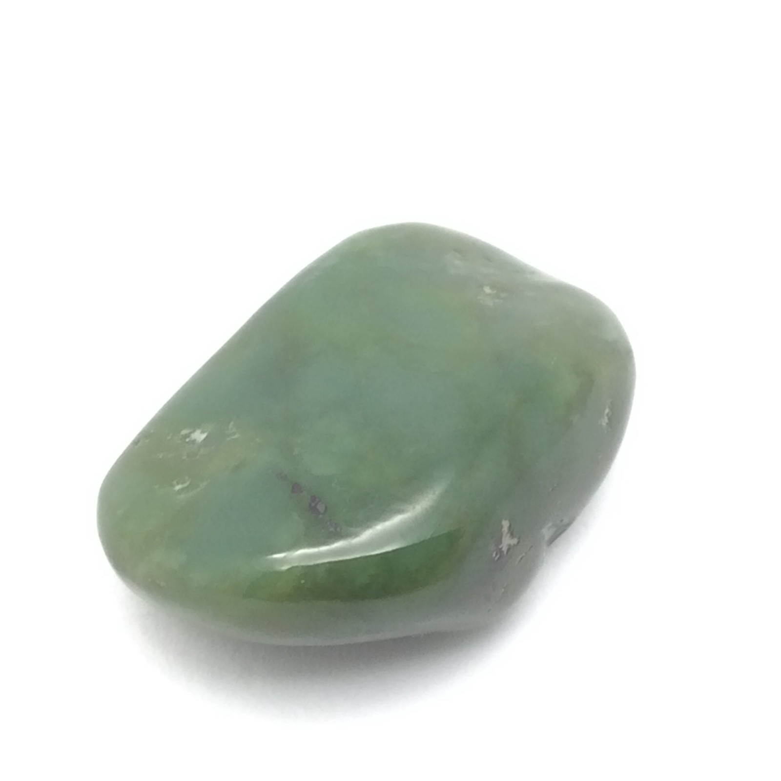 Siberian Nephrite Jade Green Pebble Gem Stone Sayan Mountain Siberia Russia #17