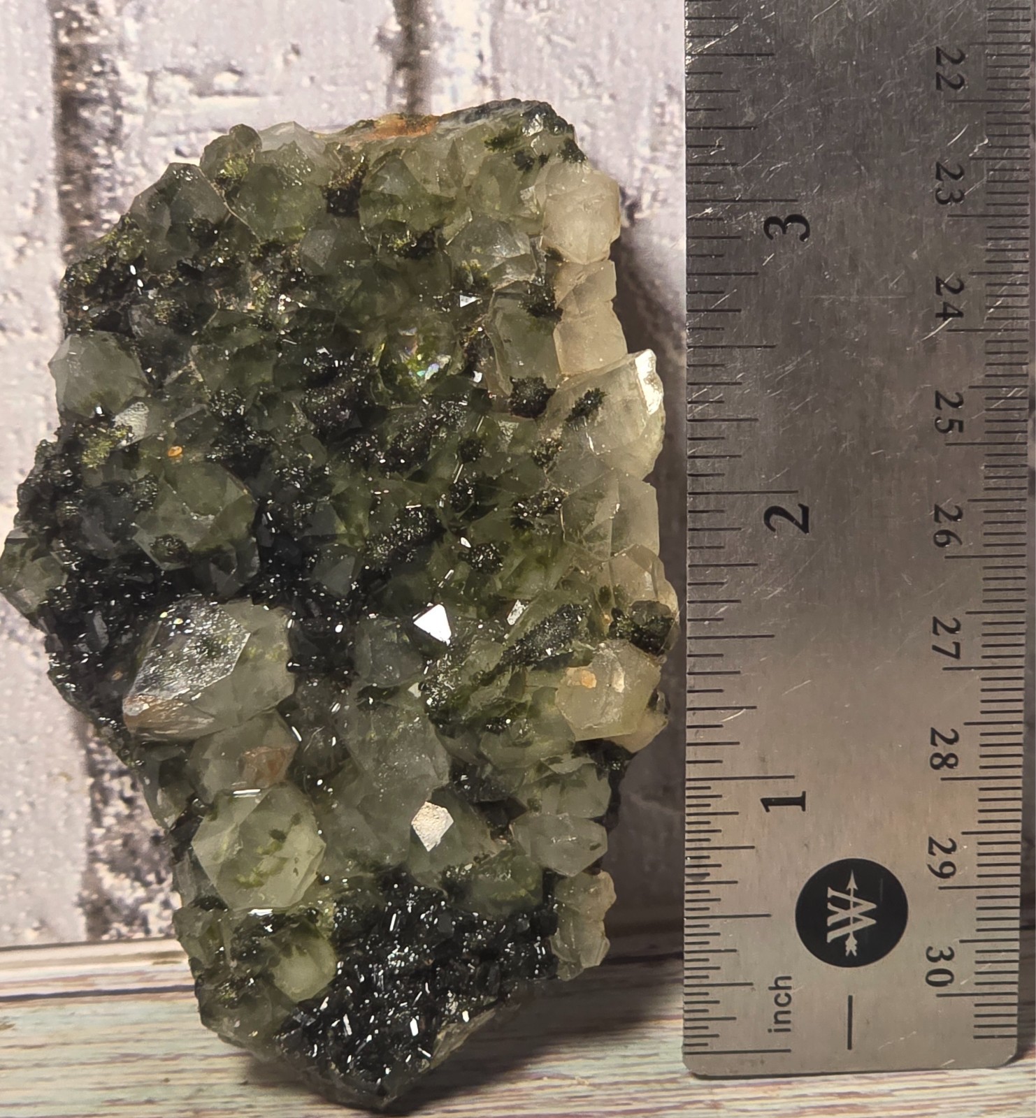 6 Pc Crystal & Mineral Collection Turkish Epidote Quartz Vanadinite Amethyst