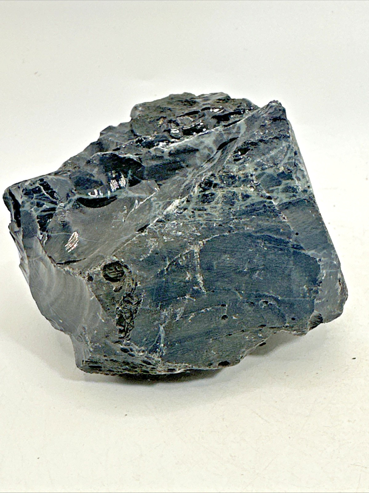 Beautiful Spider Web Obsidian Specimen 320 Grams