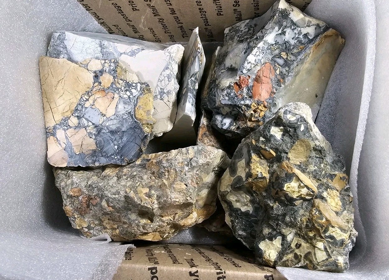 Maligano Jasper Indonesia Cab Rough Chunks 20lbs Rough Maligano R