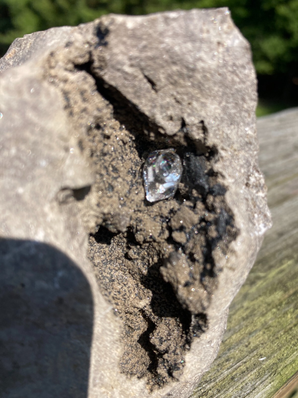 Herkimer NY 12mmX9mm AAA diamond IN MATRIX Collectors grade A! 2#10oz NEW!