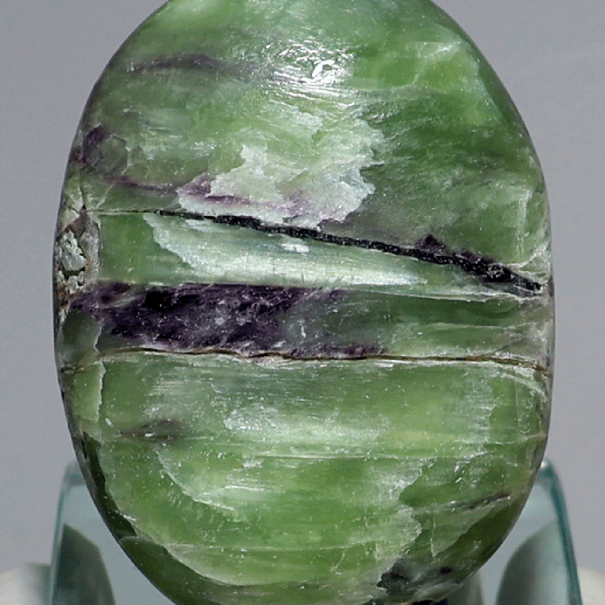 Rare Green Kammererite Palmstone • Harmony, Psychic Awareness & Gentle Strength